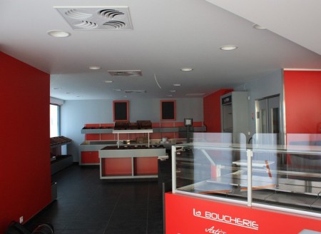 Réfrigération et climatisation d'une boucherie